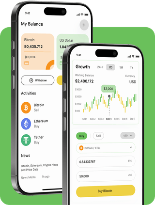 Tallyholden trading platform with live market data